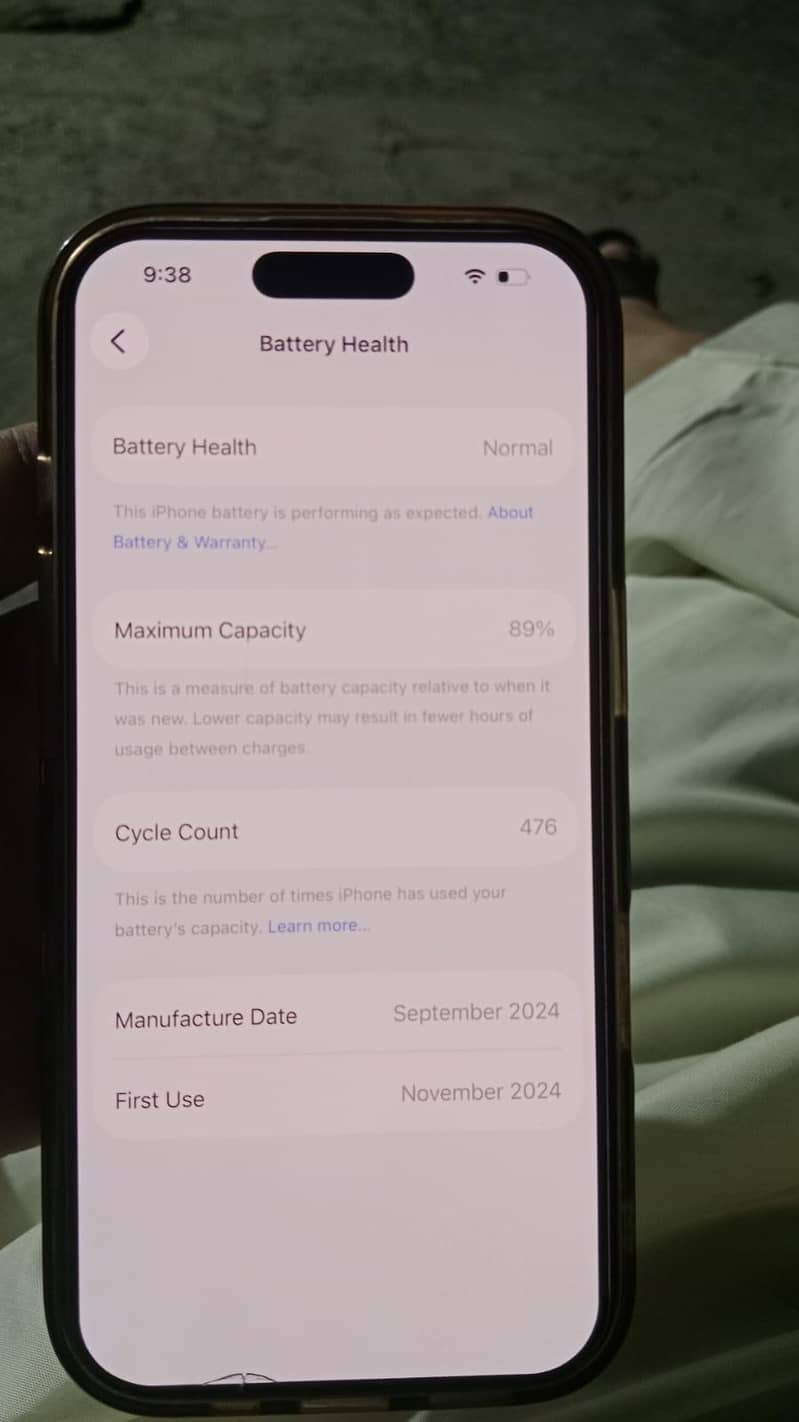 Apple iPhone 16 Pro 256GB – Natural Titanium | 89% Battery Health 1