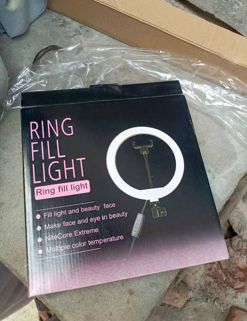 Multi Color Ring Light Stand 3