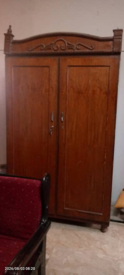 Big Wooden Wardrobe in Great Condition for Sale