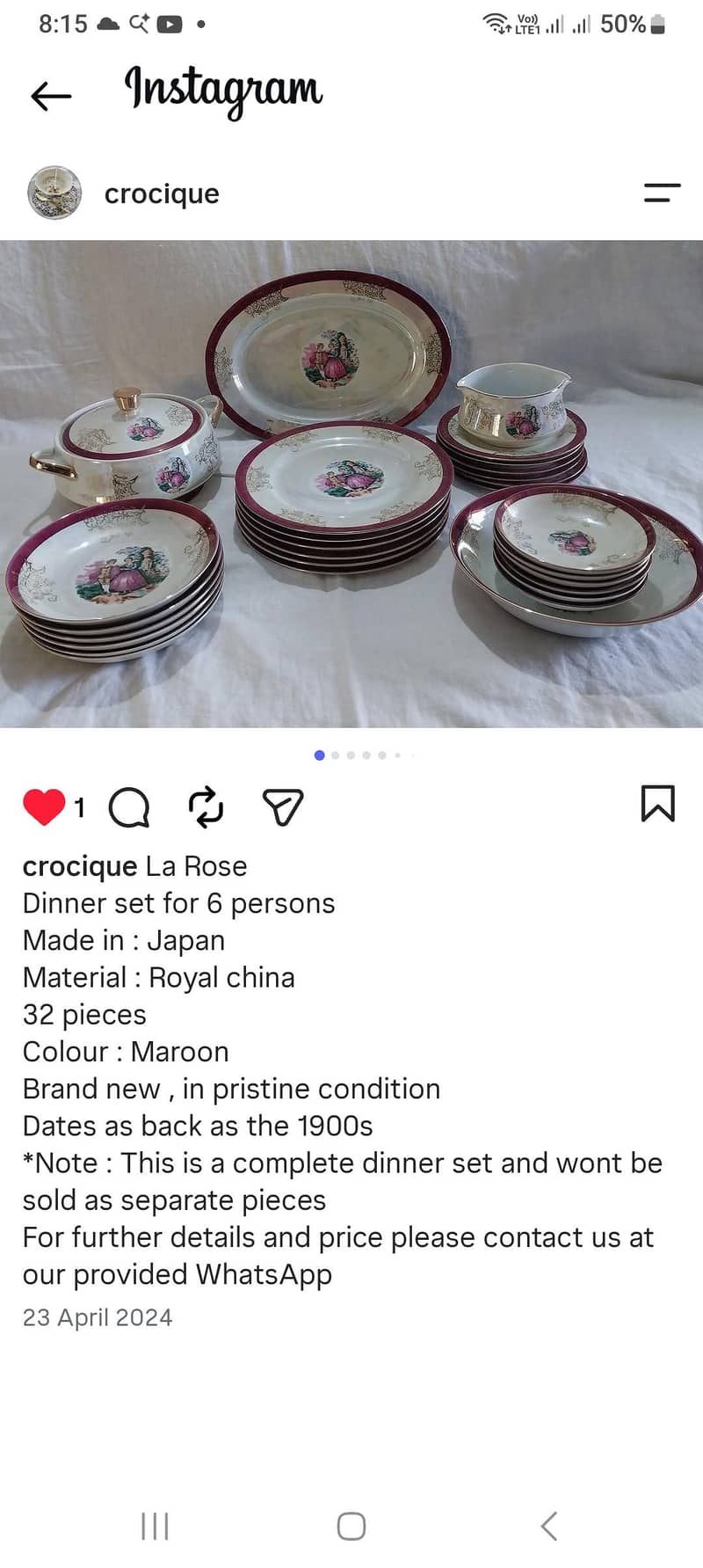 dinner set 0