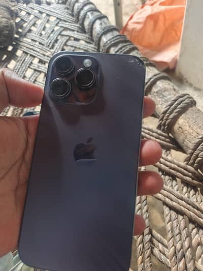 14 pro max PTA 256 GB 100 halat
