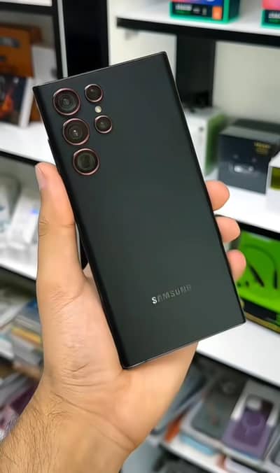 Samsung Mobile S22 Ultra 16 512 GB mein official PTI pro 10 by 10