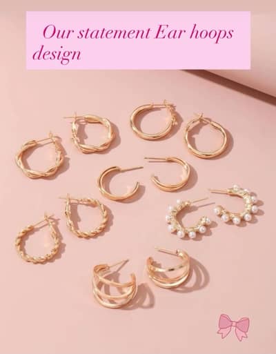 Brand New Gold Plated Jewellery Set with Gift Box - COD