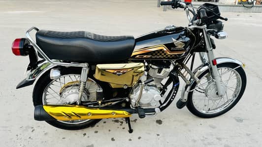 HONDA CG 125 special edition gold