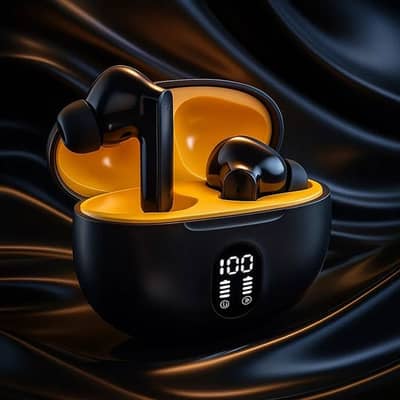 Stereo TWS Wireless Earbuds | Hi-Fi Sound | Display Screen |