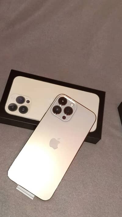 13 pro max golden 128gb factory unlock