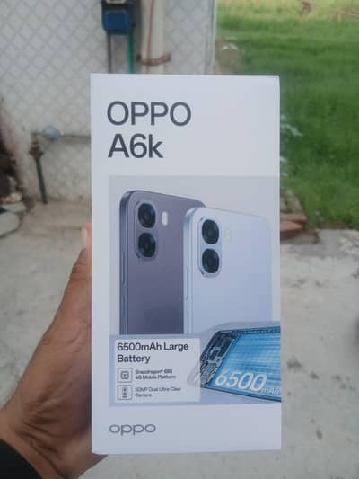 OPPO A6k 8 GB 128 GB non actve  non actve