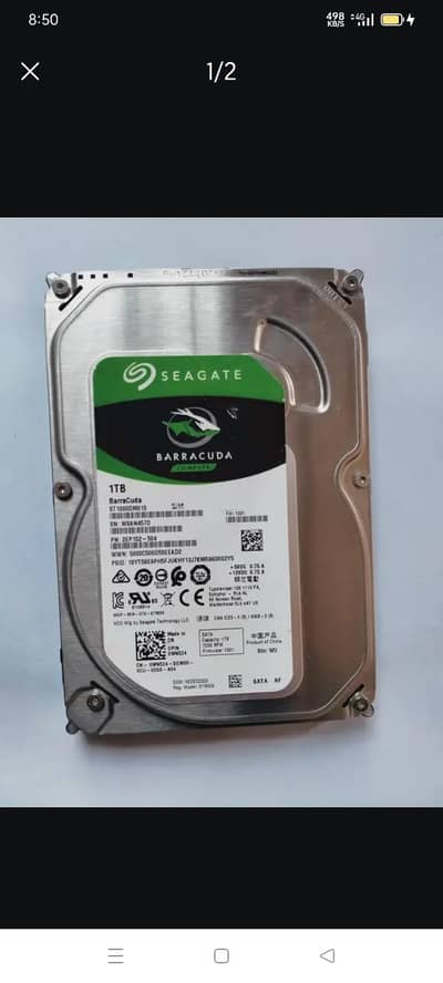 1tb hard drive new