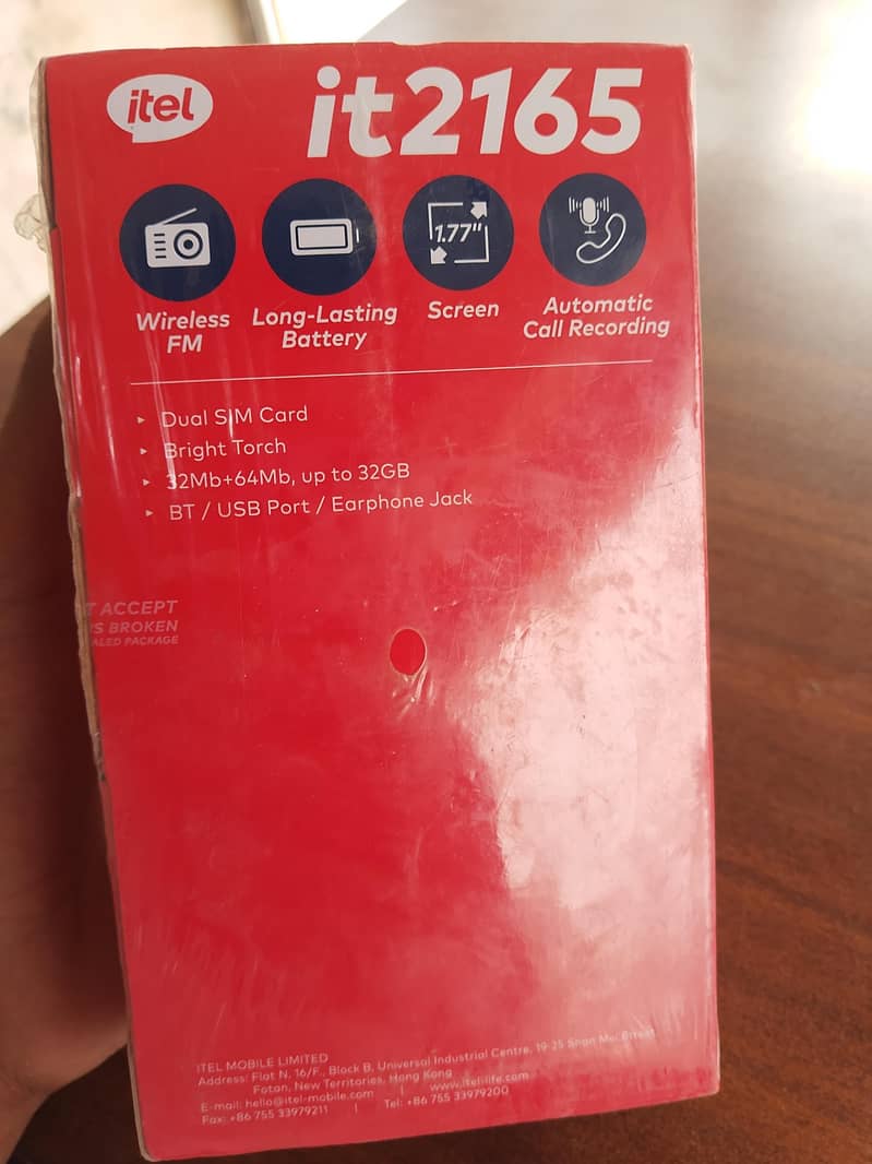 Itel it2165 1