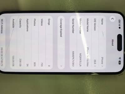 Apple iPhone 14 Pro Max JV