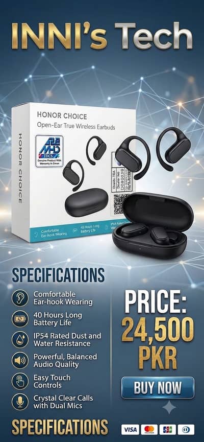 HONOR Choice Open-Ear True Wireless Earbuds