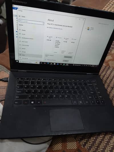 lenove laptop touch and type