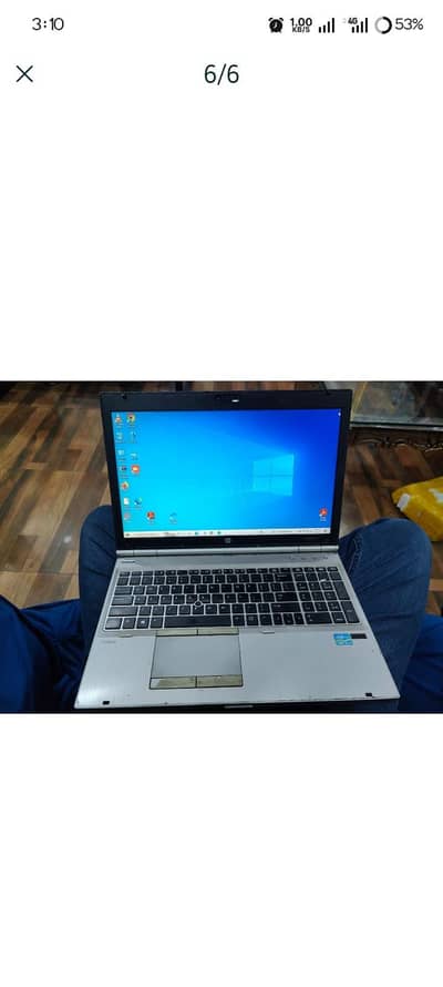 HP EliteBook 8570p 8GB Ram/ 500GB HDD/ 128GB SSD