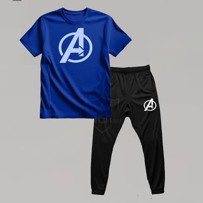 Men's Avengers logo Summer Tracksuit