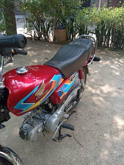 honda CD 70 bike