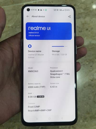 Realme GT Master Edition