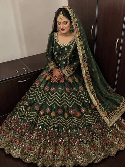 LEHNGA FOR SALE . JUST ONE TIME USED .