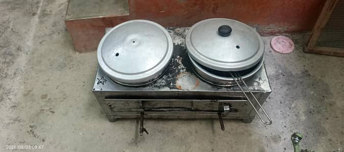 Double Deep Fryer Machine
