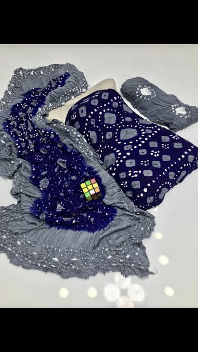 Stylish Printed Linen 3PC Suit - 5 Star Rated