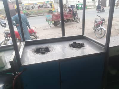 3 steel counters for sale urgently