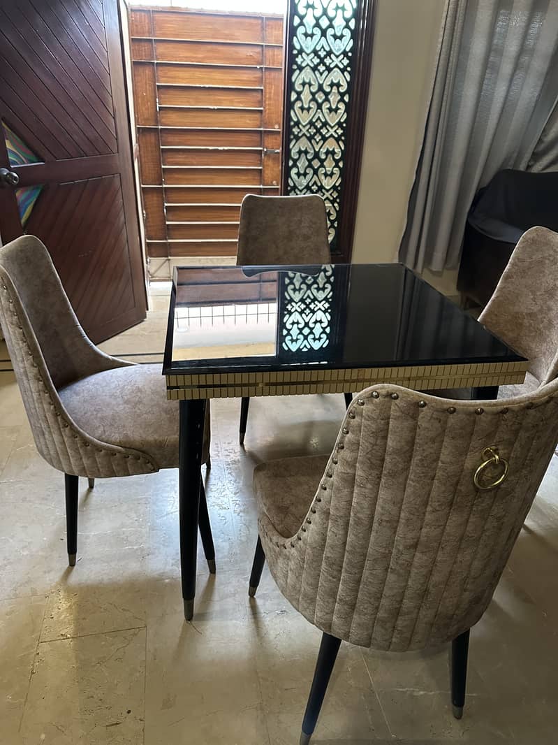 Dining Table 4 seater Set 3