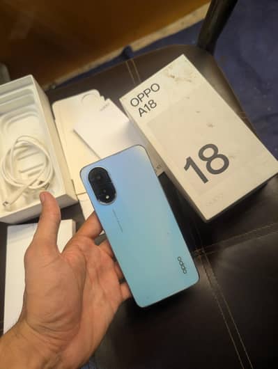 OPPO A18 (4/128) all ok with box