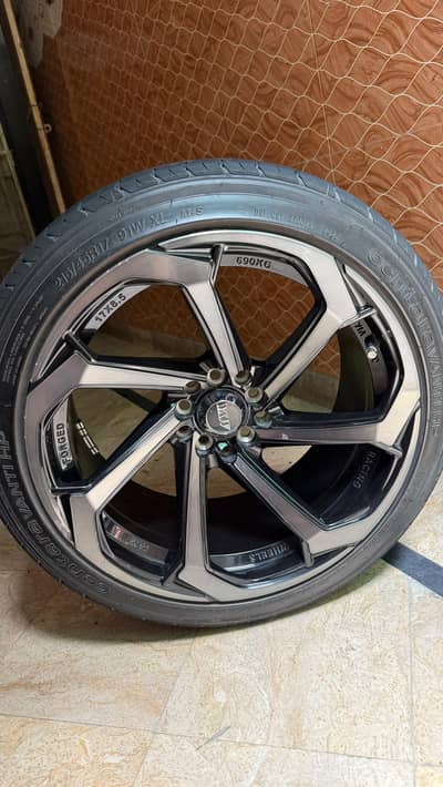 alloy wheel 17‘ 5/100/114 pcd