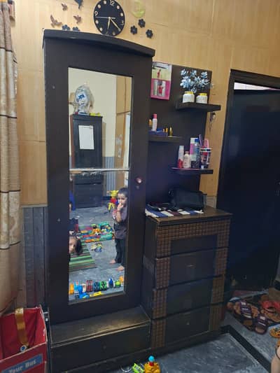 Double Bed , Dressing Table ,2 Almirrah ,2 Side