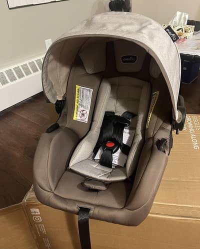 Infant car seat | Newborn baby | Evenflo | Imported | American Brand|