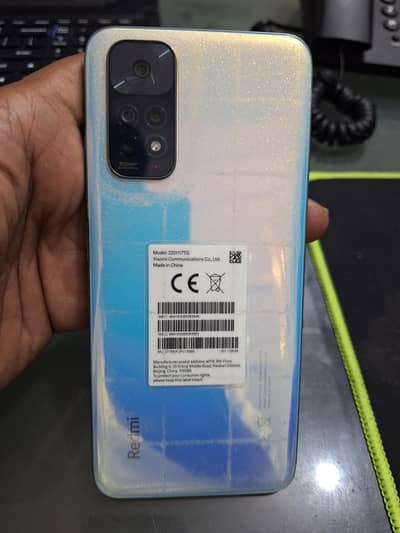 Xiaomi Redmi Note 11 with Box, Original Charger