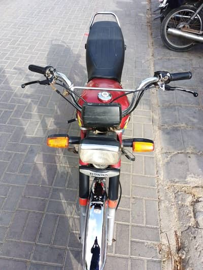Honda CD 70 14/7/2021 Karachi Number