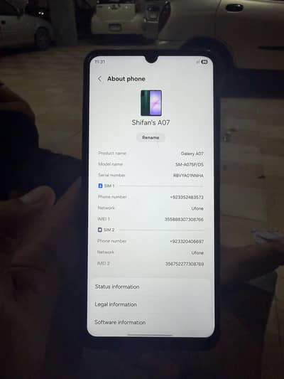 Samsung Mobile A07 5G