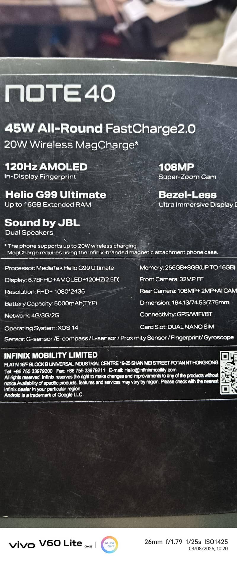 Infinix Note 40 11