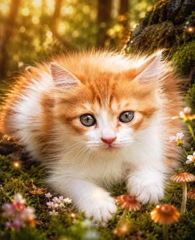Persian Kitten's Full frindly