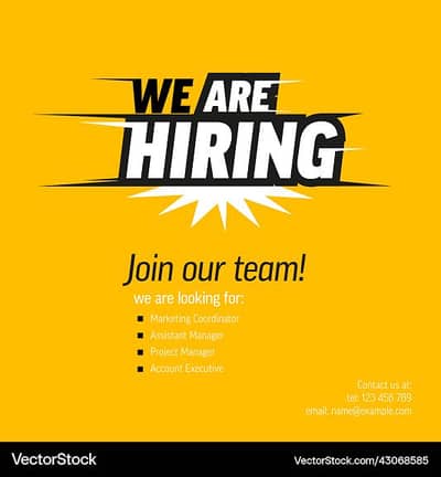 WE ARE HIRING MALE AND FEMALES STAFF FOR ONLINE WORK