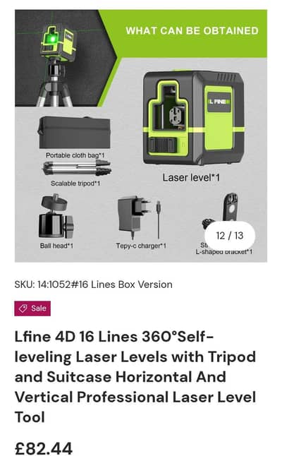 4d Laser Level