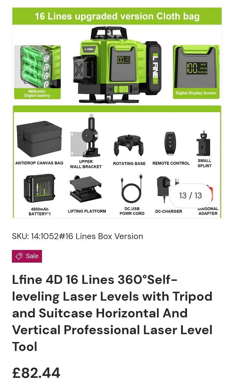 4d Laser Level 3