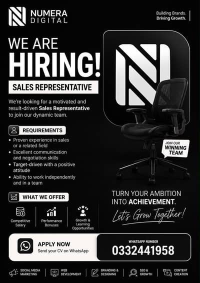 Job as for Sales Associate