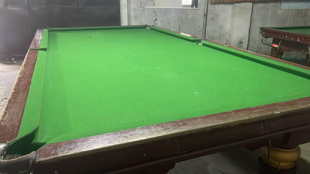 snooker table 10/5 0