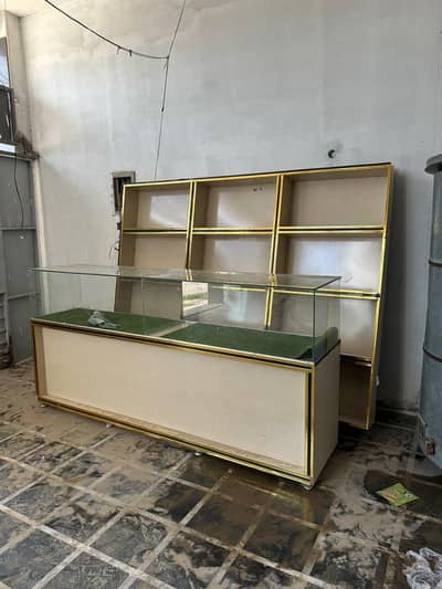 shop counter almari