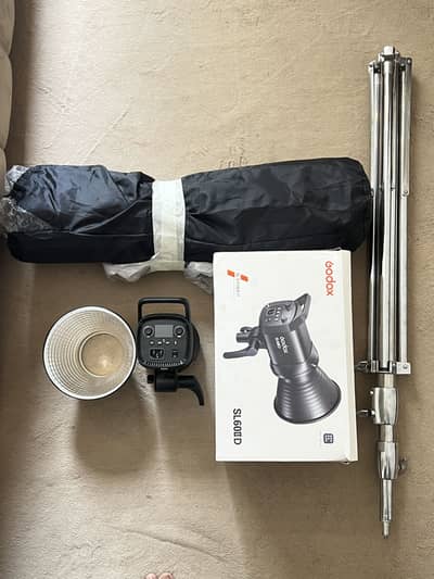 Godox SL II light with complete setup