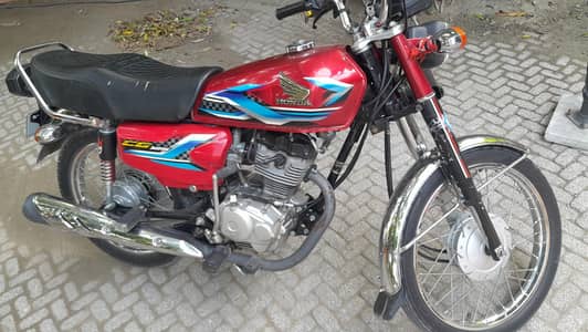 Honda 125 Red 2024 Model