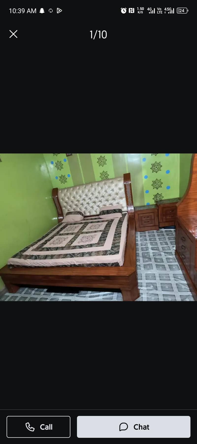 2nd hand  bedroom set with dressing table 1