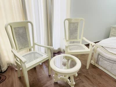 Coffee chairs with table