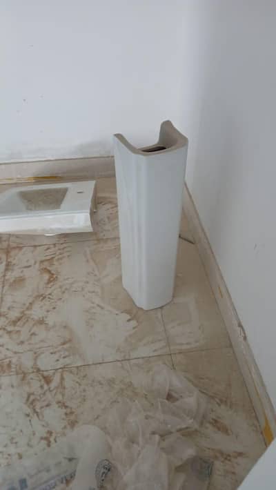 Wash basin plus commode
