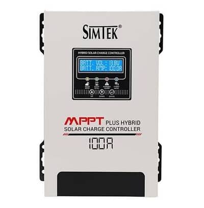 SIMTEK MPPT. 100A HYBRID 12V/24V solar charge controller with DC load o