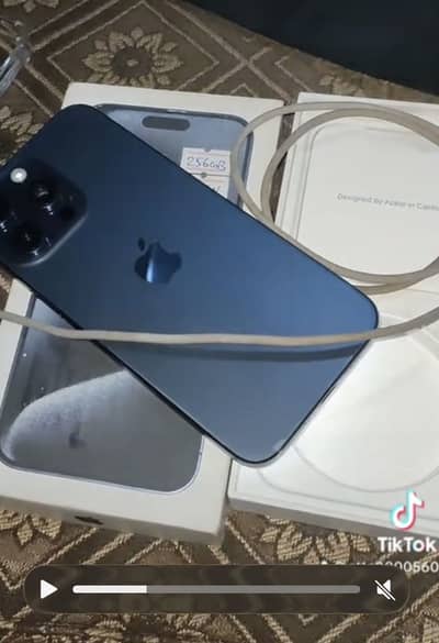 iPhone 15 pro max 256gb Jv brand new complete box