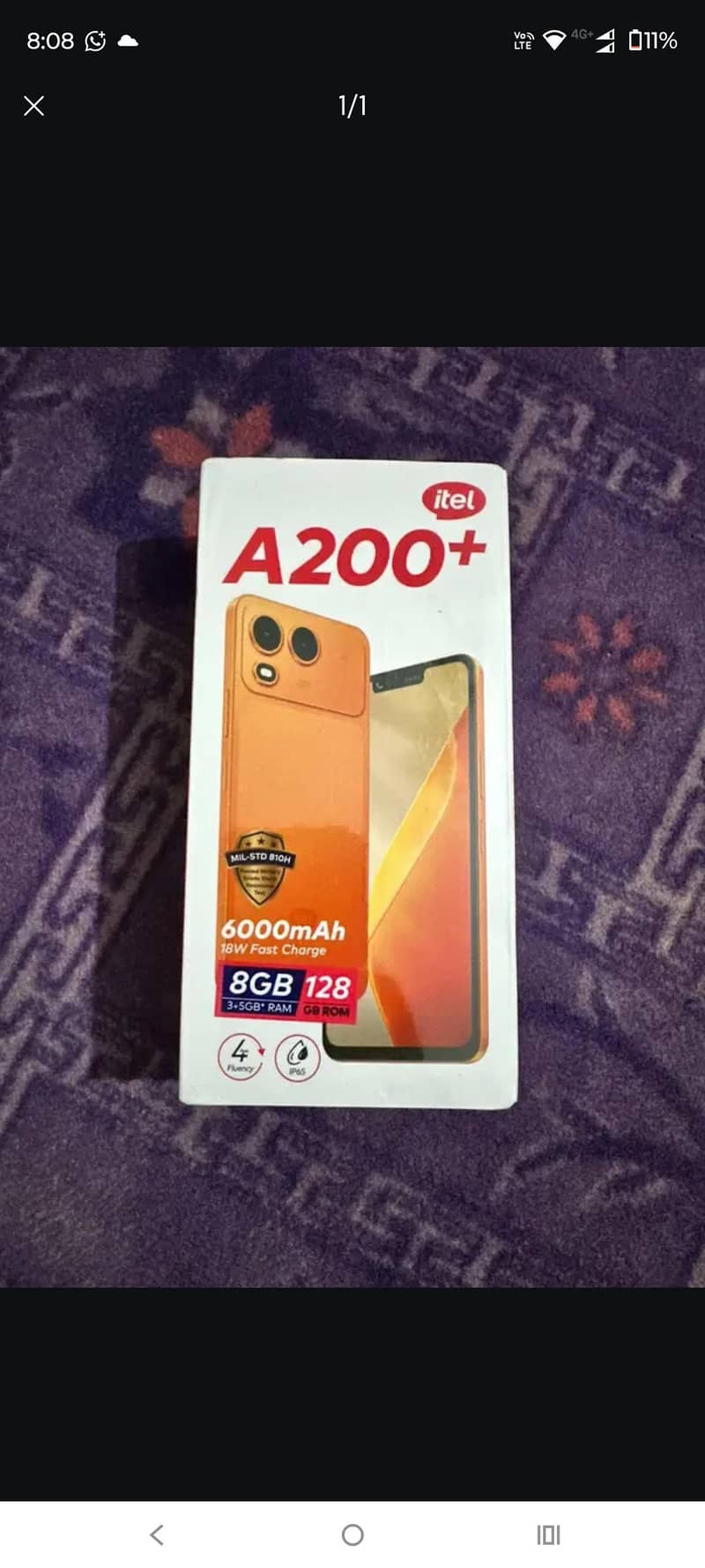 Itel A200 plus 0