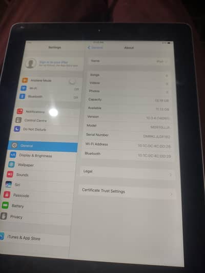 ipad mini 4 all ok 16gb