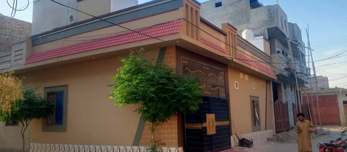 Hasan town 5Marla Single Story House For Sale